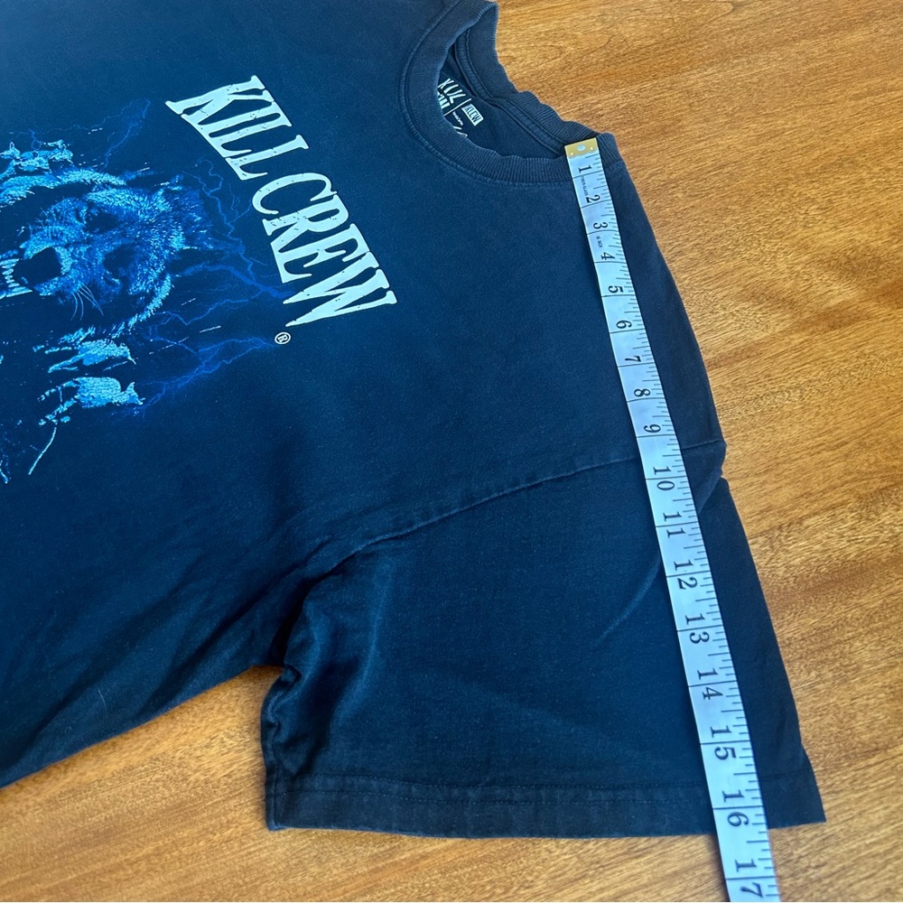 KILL CREW - OVERSIZED MIDST OF WOLVES T-SHIRT - BLACK - Picture 5 of 7